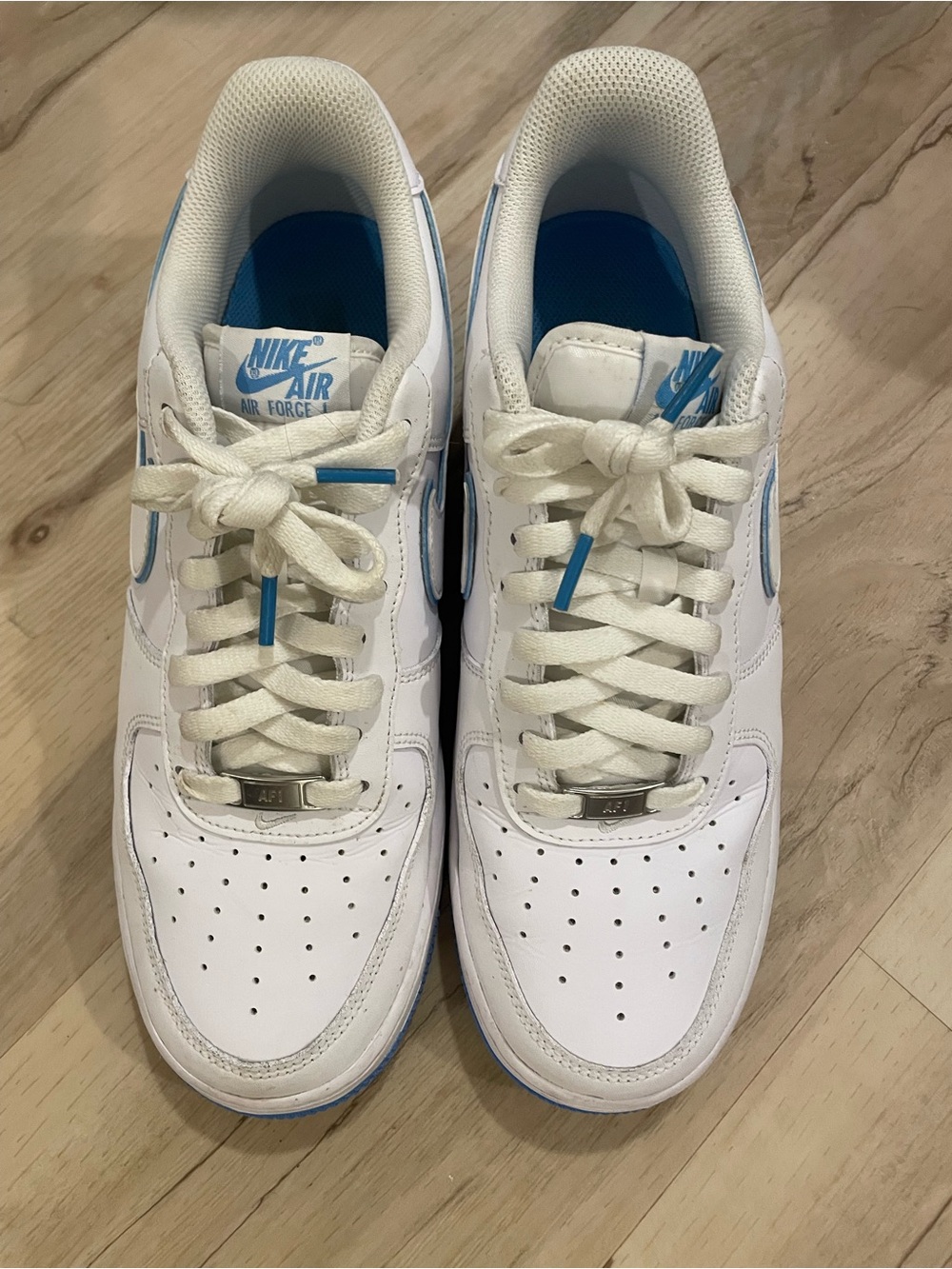 Nike Air Force 1 Low Men's Sneakers - White / University Blue